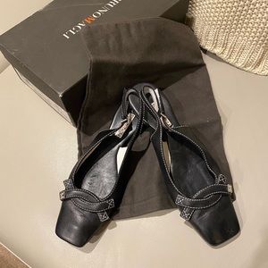 Brunomagli SZ 7 1/2 Women’s Black Shoes